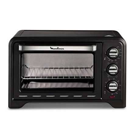 Moulinex OX4448 Optimo Forno Elettrico con Capacità  di 19 L, Potenza 1380 W, Nero 71x117x81cm