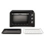 Moulinex OX4448 Optimo Forno Elettrico con Capacità  di 19 L, Potenza 1380 W, Nero 71x117x81cm