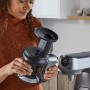 Kenwood KAX720PL, Accessorio Centrifuga Estrattore di Succo Slow Juicer per Impastatrice Planetaria, Metallo/Plastica, Grigio Ar