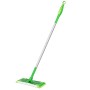 Swiffer Starter Kit Scopa con 1 Manico, 8 Panni Asciutti e 3 Panni Umidi, per Catturare e Intrappolare la Polvere