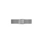 Daniel Wellington Petite Sterling Orologio Donna, 28mm, in Maglia, Argento