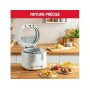 Moulinex AF2031 Friggitrice, Uno, Capacità di 1 Kg per 4 persone, Capacità olio 1,8 L, Bianco
