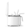 Moulinex AF2031 Friggitrice, Uno, Capacità di 1 Kg per 4 persone, Capacità olio 1,8 L, Bianco
