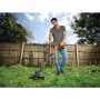 BLACK+DECKER STC1840EPC-QW Tagliabordi PowerCommand a Batteria Litio 18V-4.0Ah, Taglio 30cm