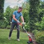 Einhell 3402022 Tagliabordi Elettrico GC-Et 4530 (Ampiezza Taglio: 30 cm, Lunghezza Filo: 10 M, Manico Telescopico, Compreso 3 B