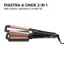 Imetec Bellissima My Pro Beach Waves GT20 400 Piastra per Capelli, Rivestimento in Ceramica, Onde Larghe e Strette, Effetto Natu